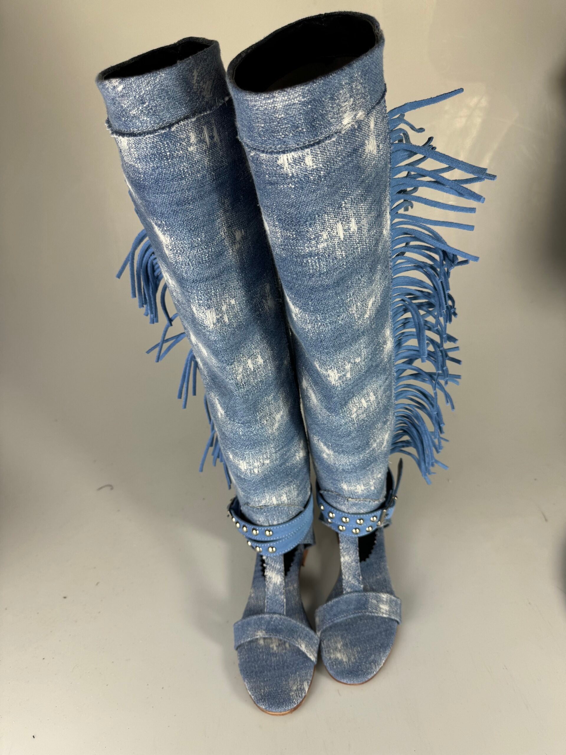 Treviso177 jeans stracciato