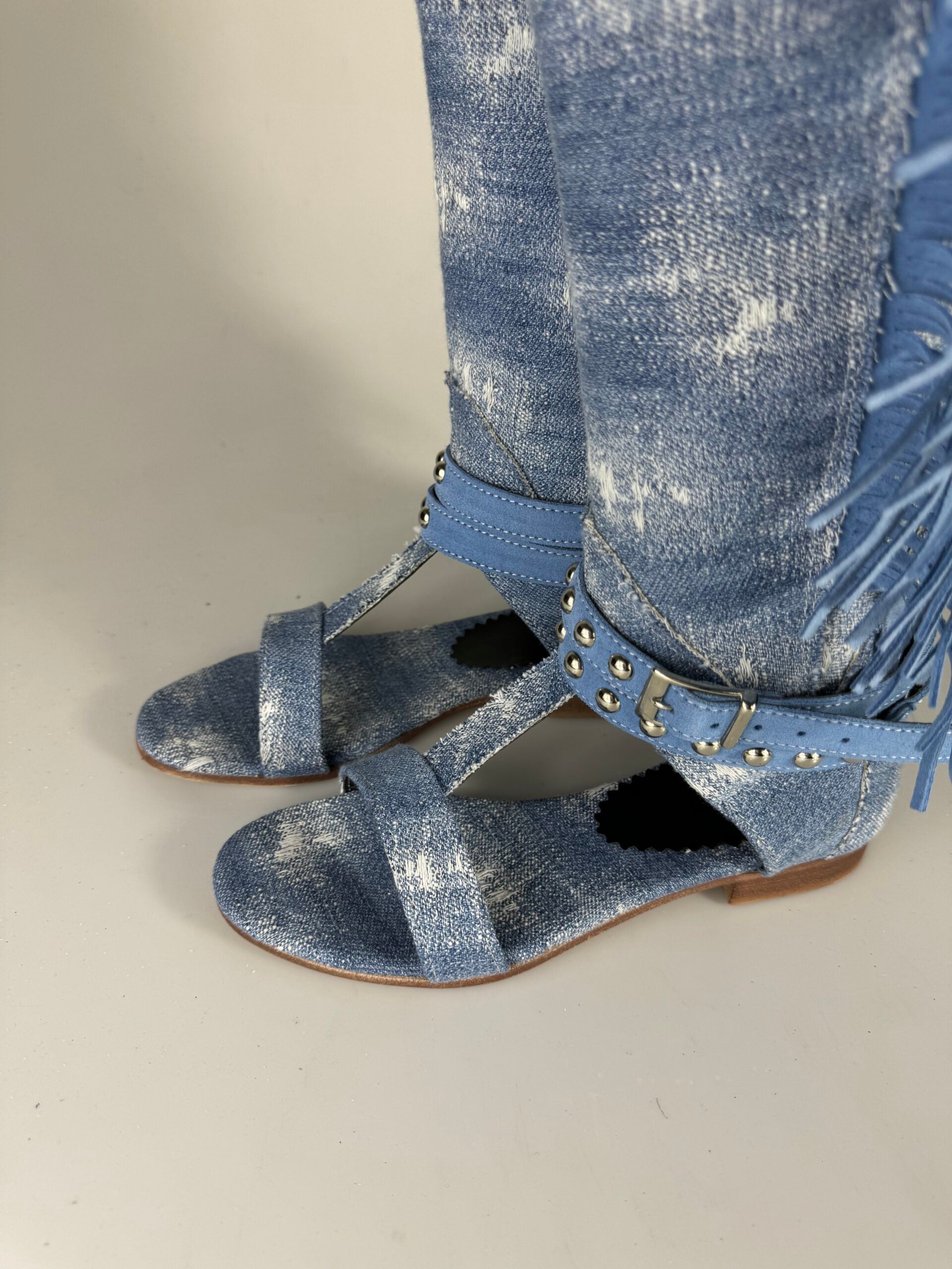 Treviso177 jeans stracciato