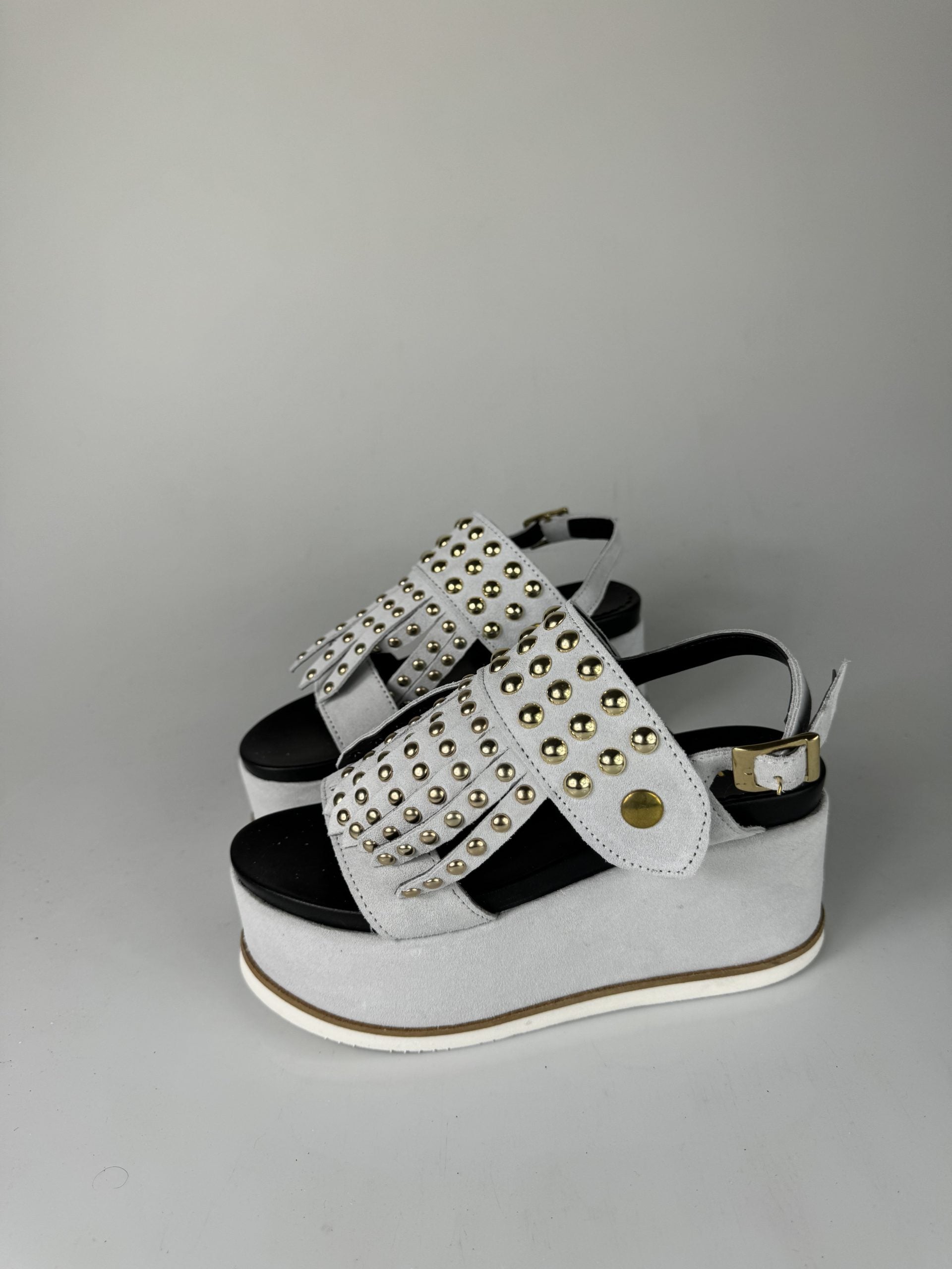 Holly51 cam ghiaccio borchie argento