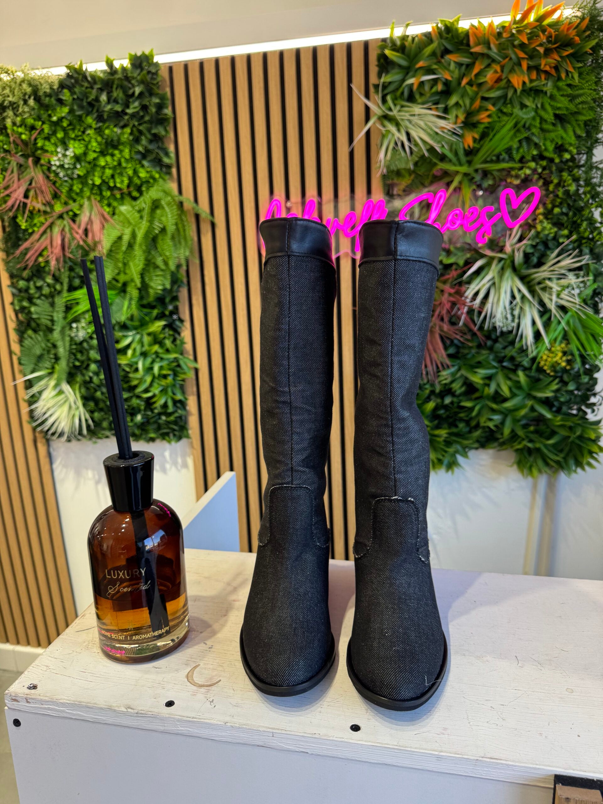 Furia mid jeans nero