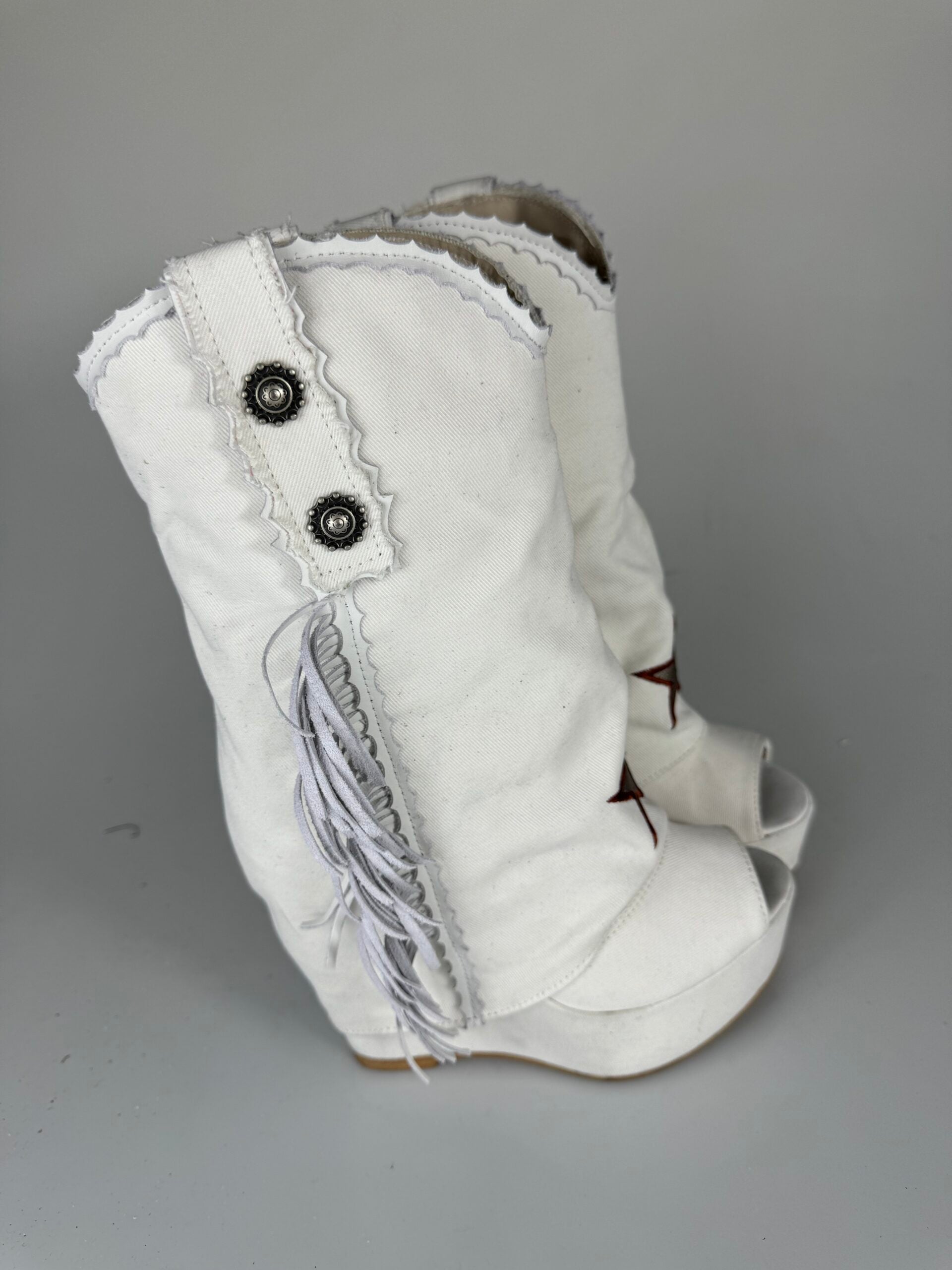 Carmensita Euphoria mid canvas bianco