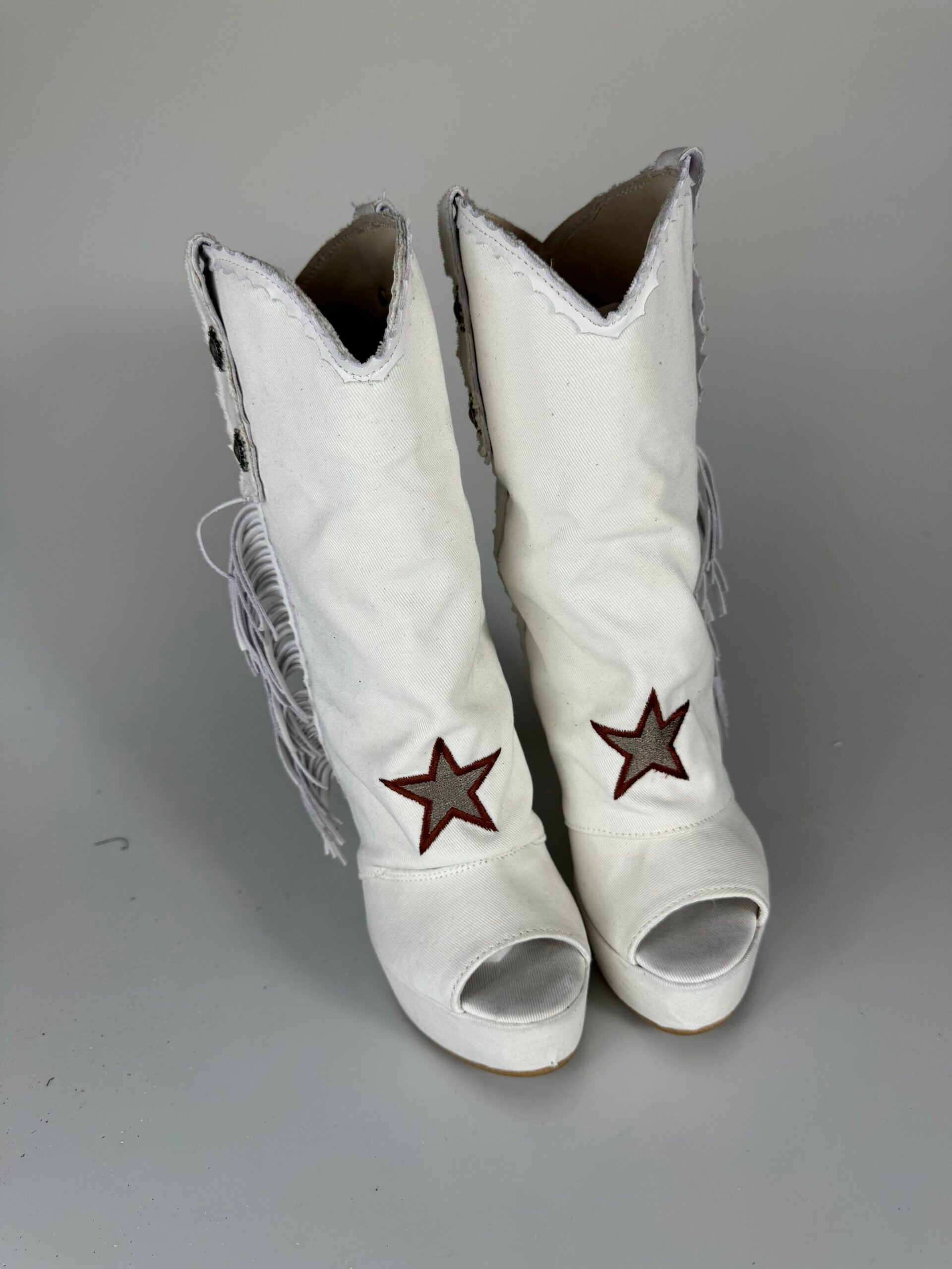 Carmensita Euphoria mid white canvas