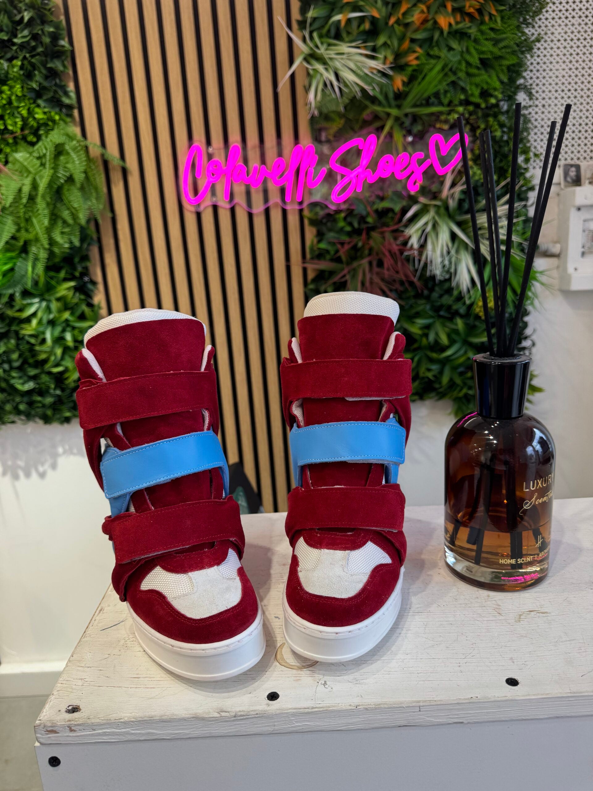 Full up train ghiaccio rosso celeste