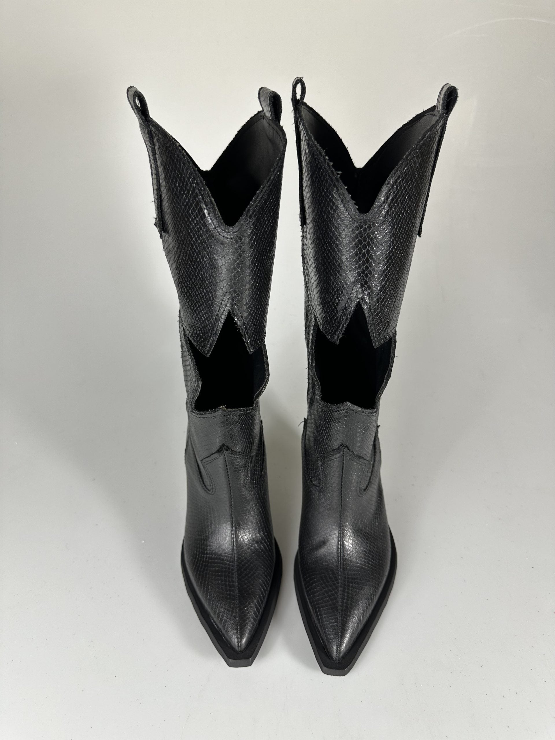 Gabriella star laminato nero