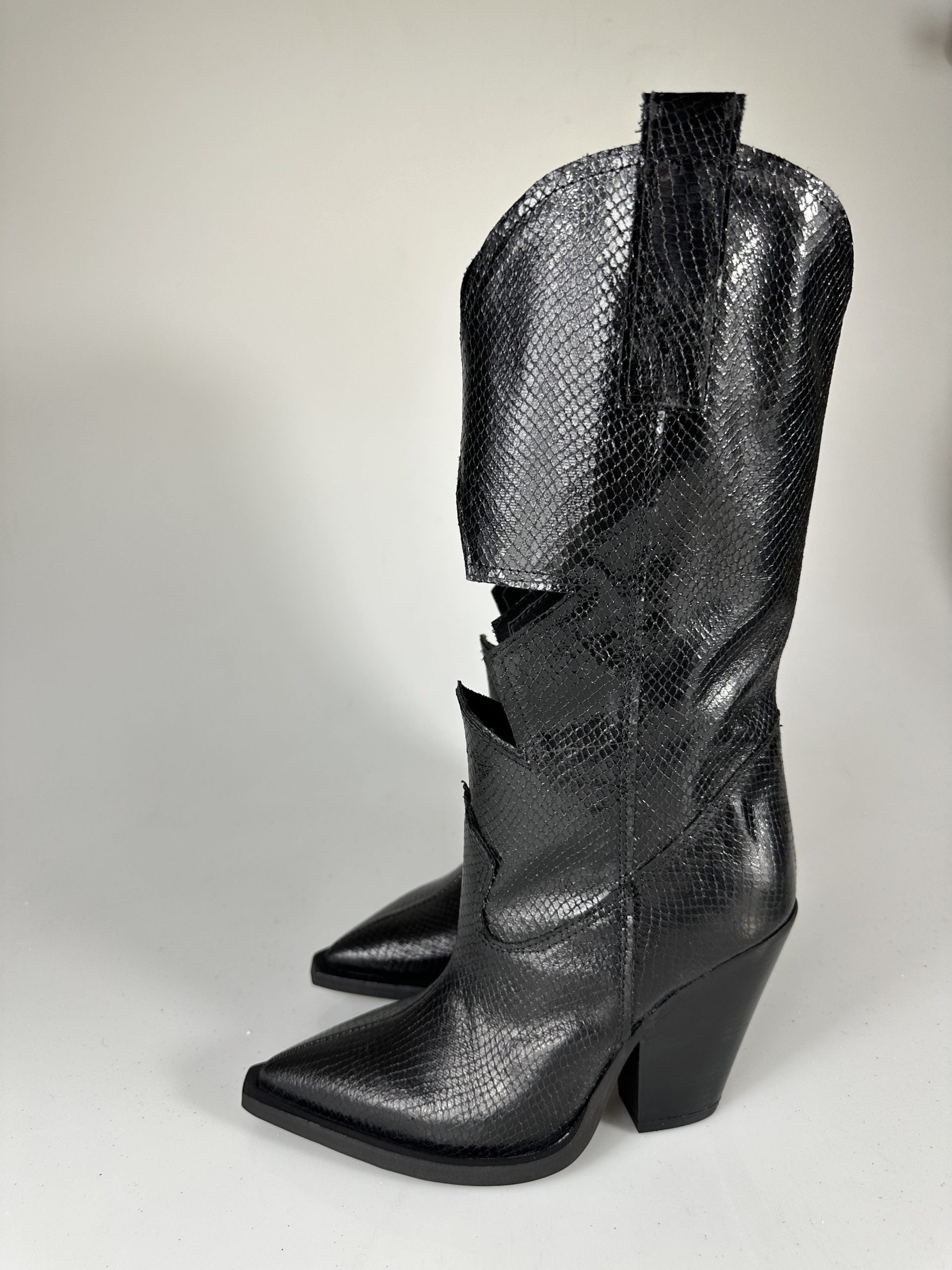 Gabriella estrella laminado negro