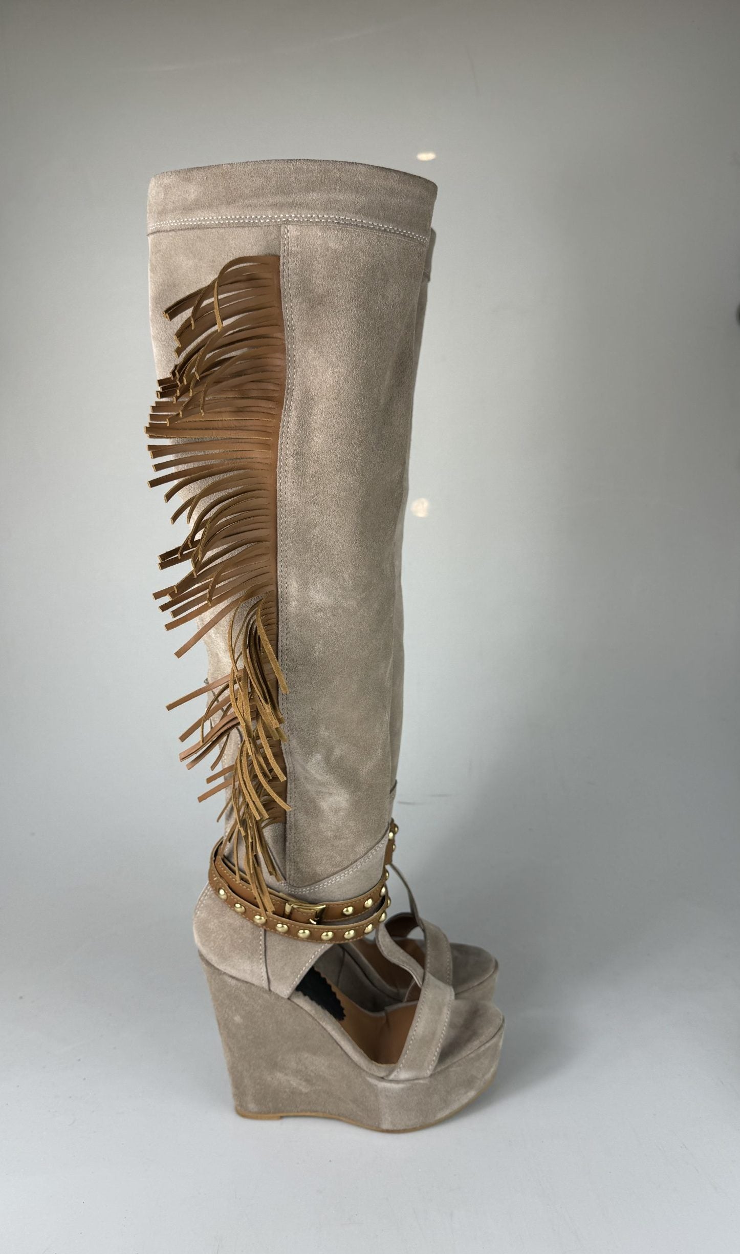 Carmensita 177 cam beige rip. cuero