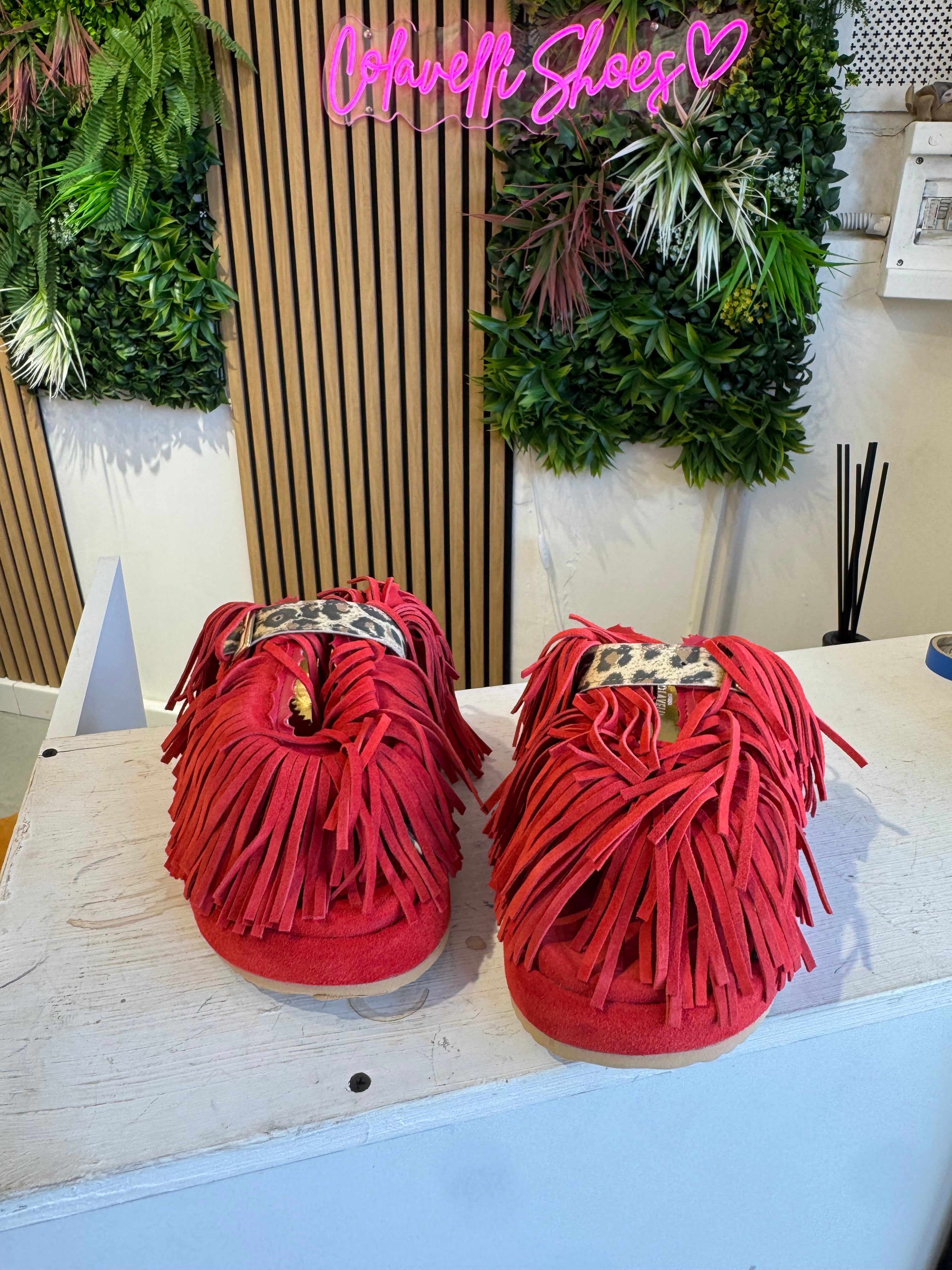 Sinfonia camoscio rosso rip maculato