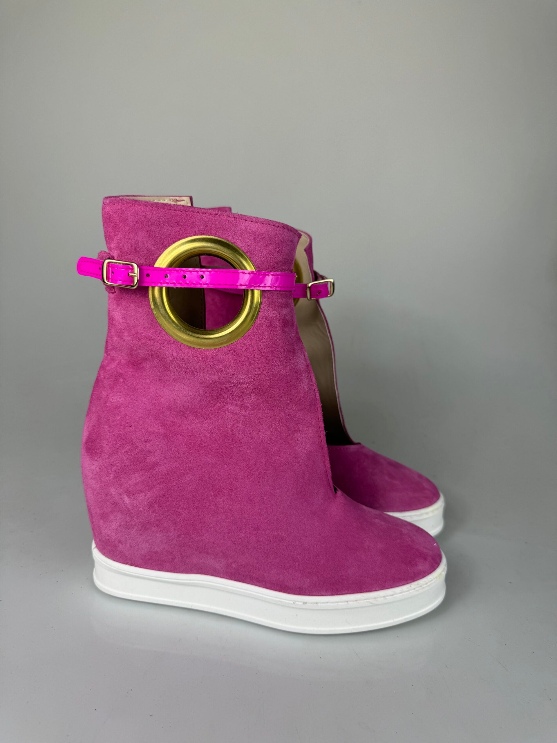 Cámara circular completa fucsia