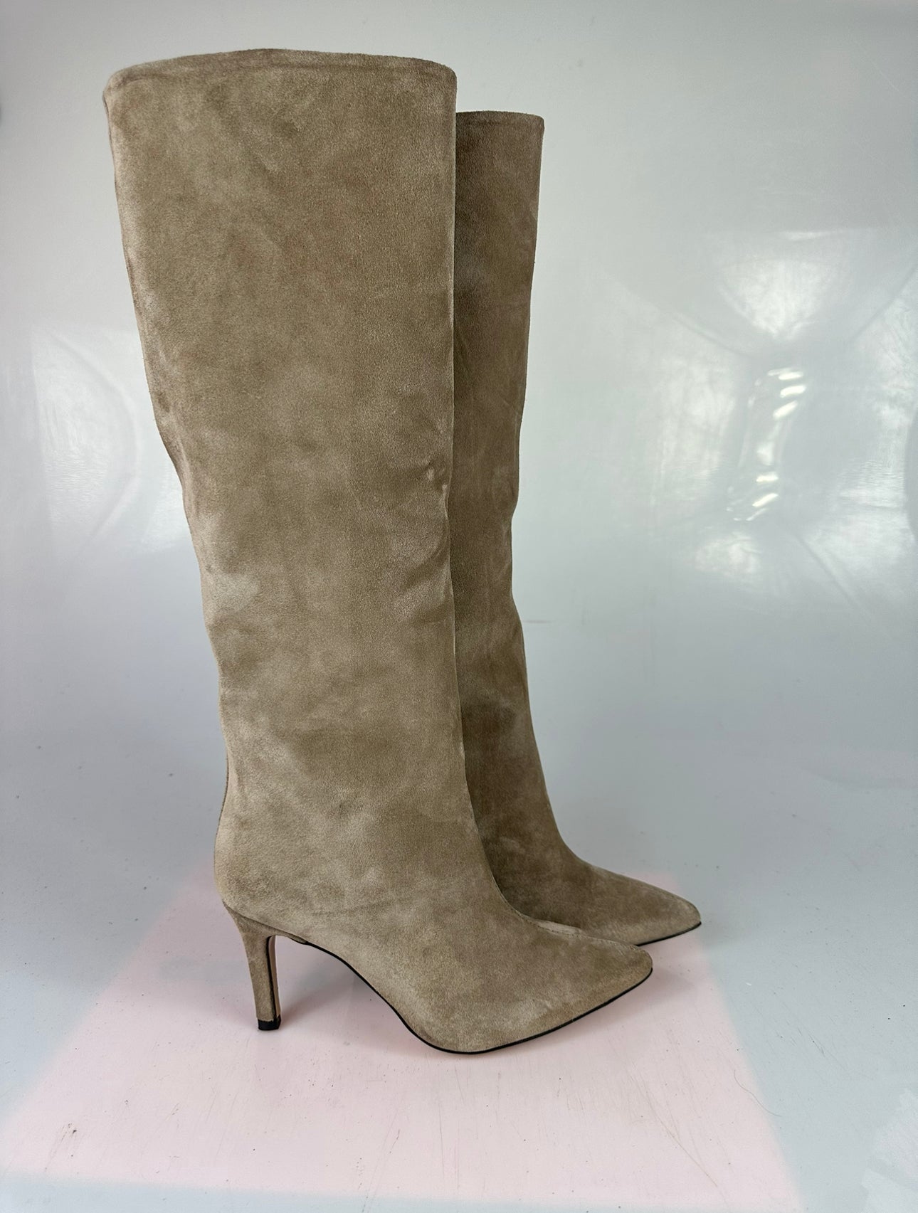 Lurex camoscio beige