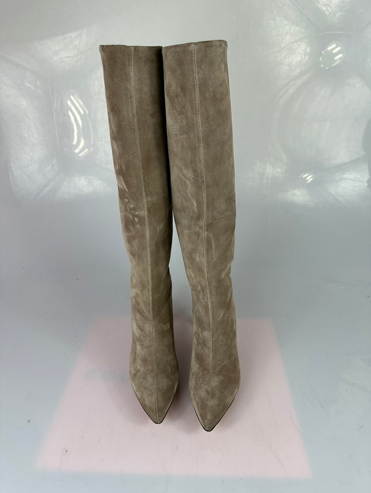 Lurex camoscio beige