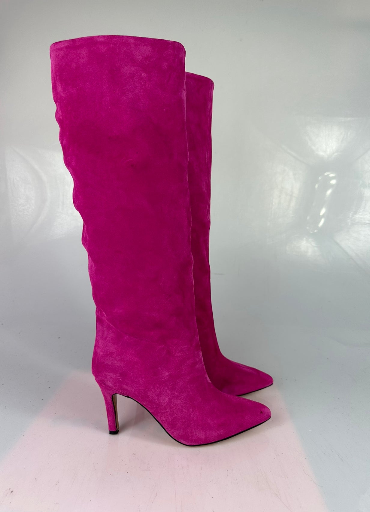 Lurex camoscio fuxia