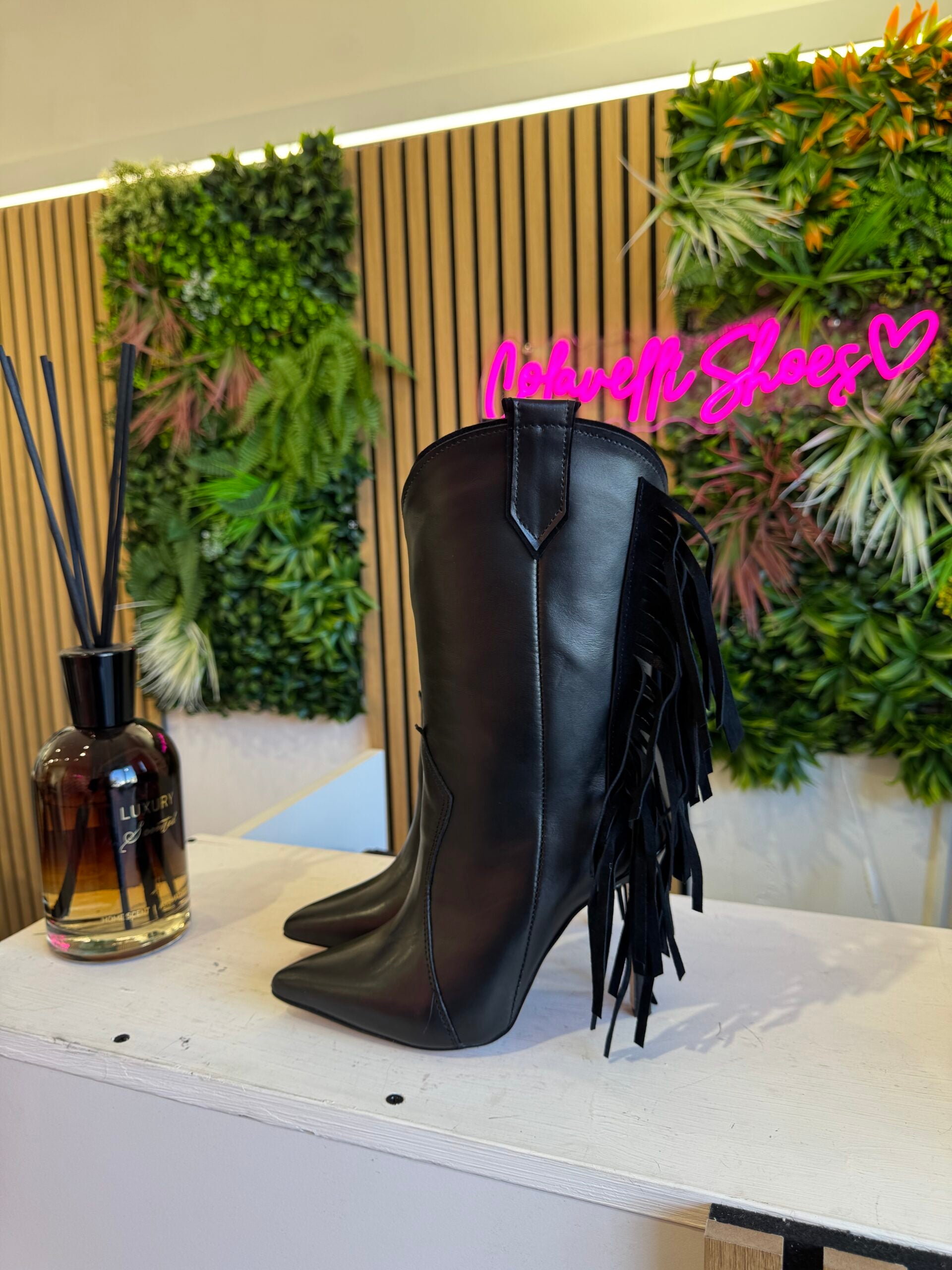 Ibiza cuero negro