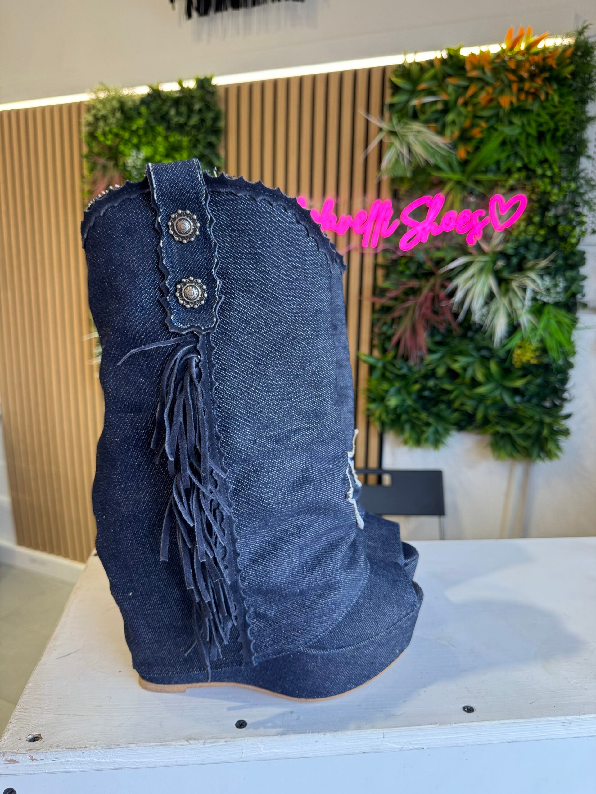 Carmensita Euphoria mid jeans scuro