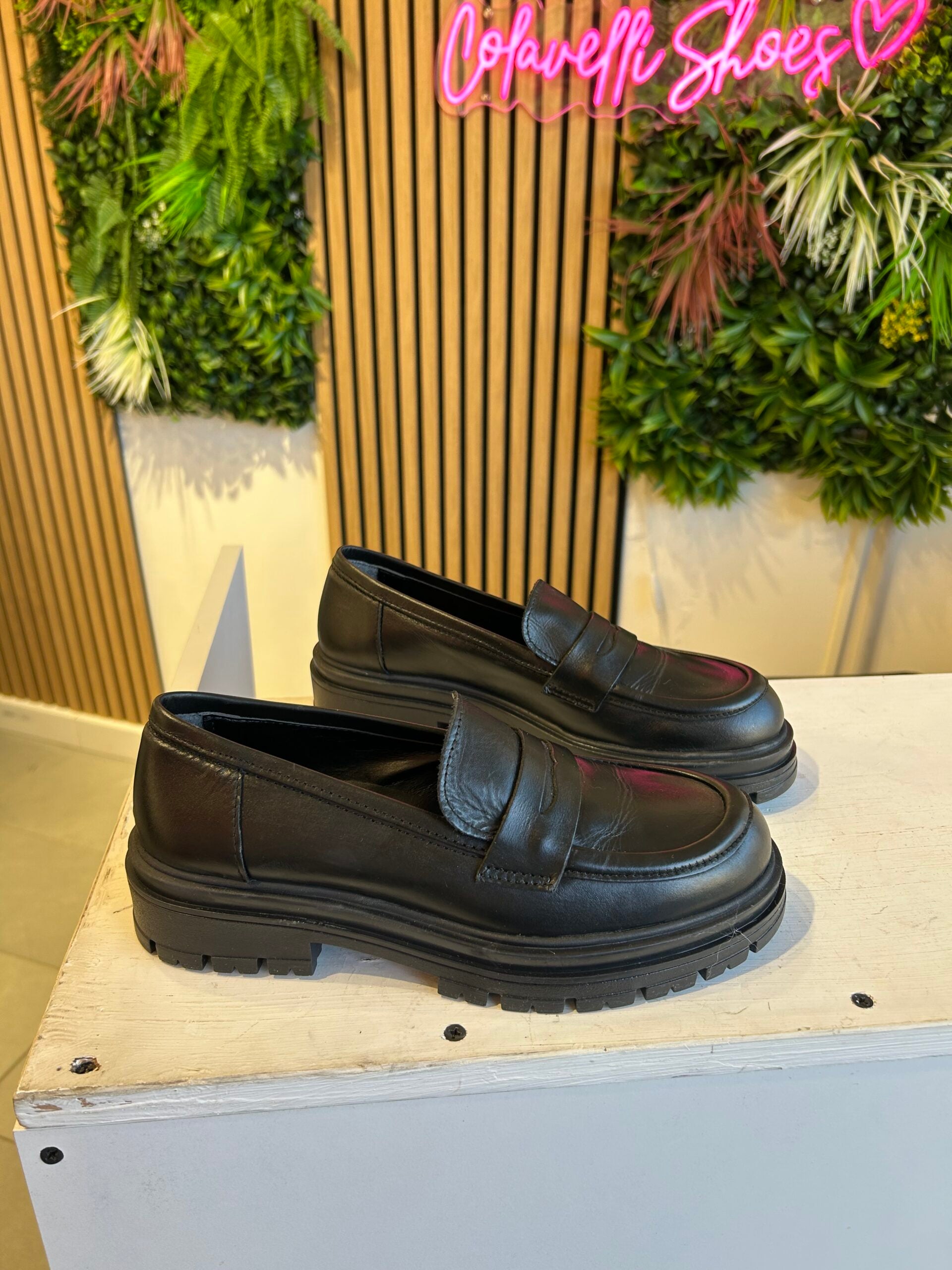Mocassino arem pelle nero