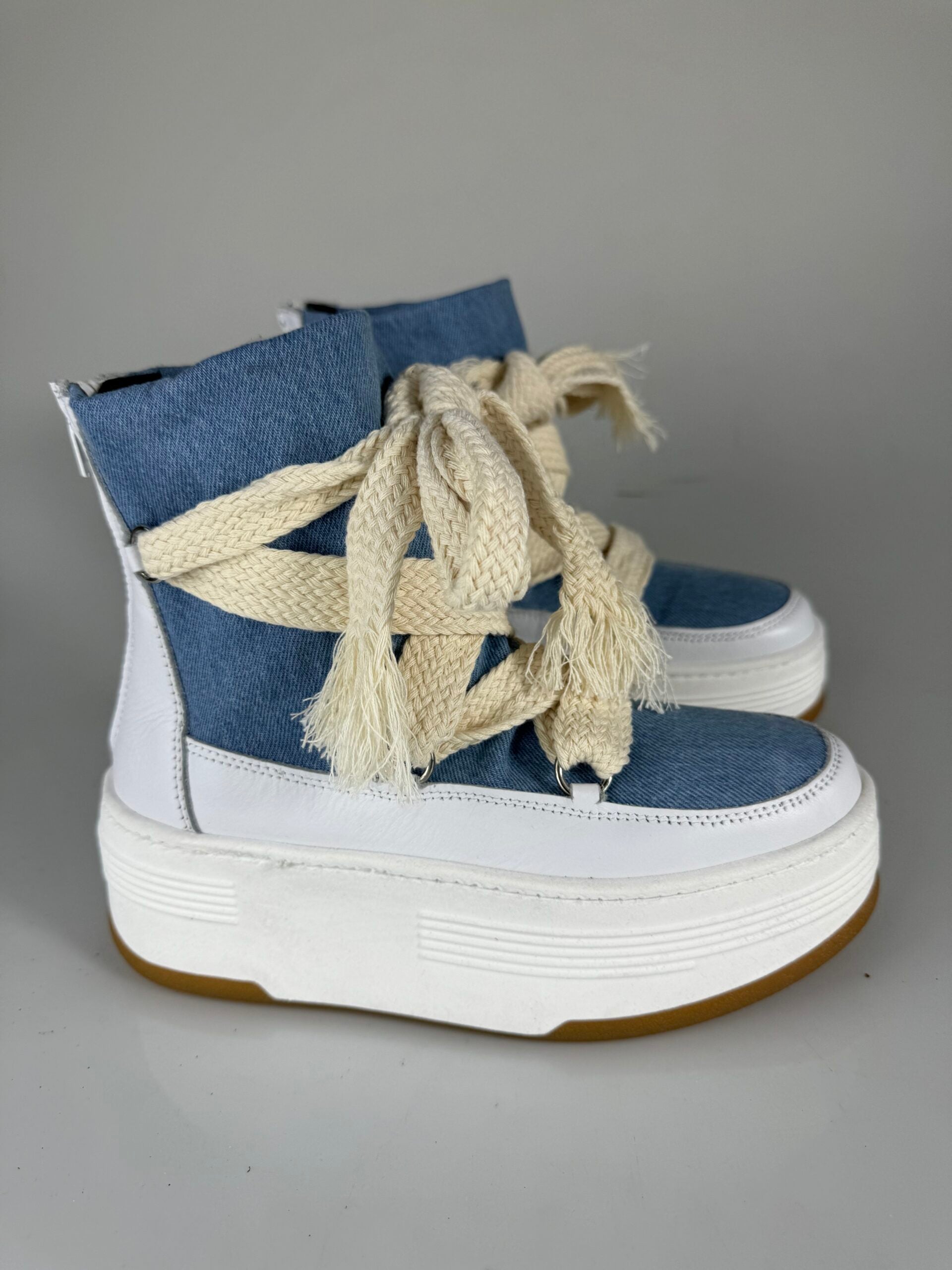 Wolf7 jeans laccio beige