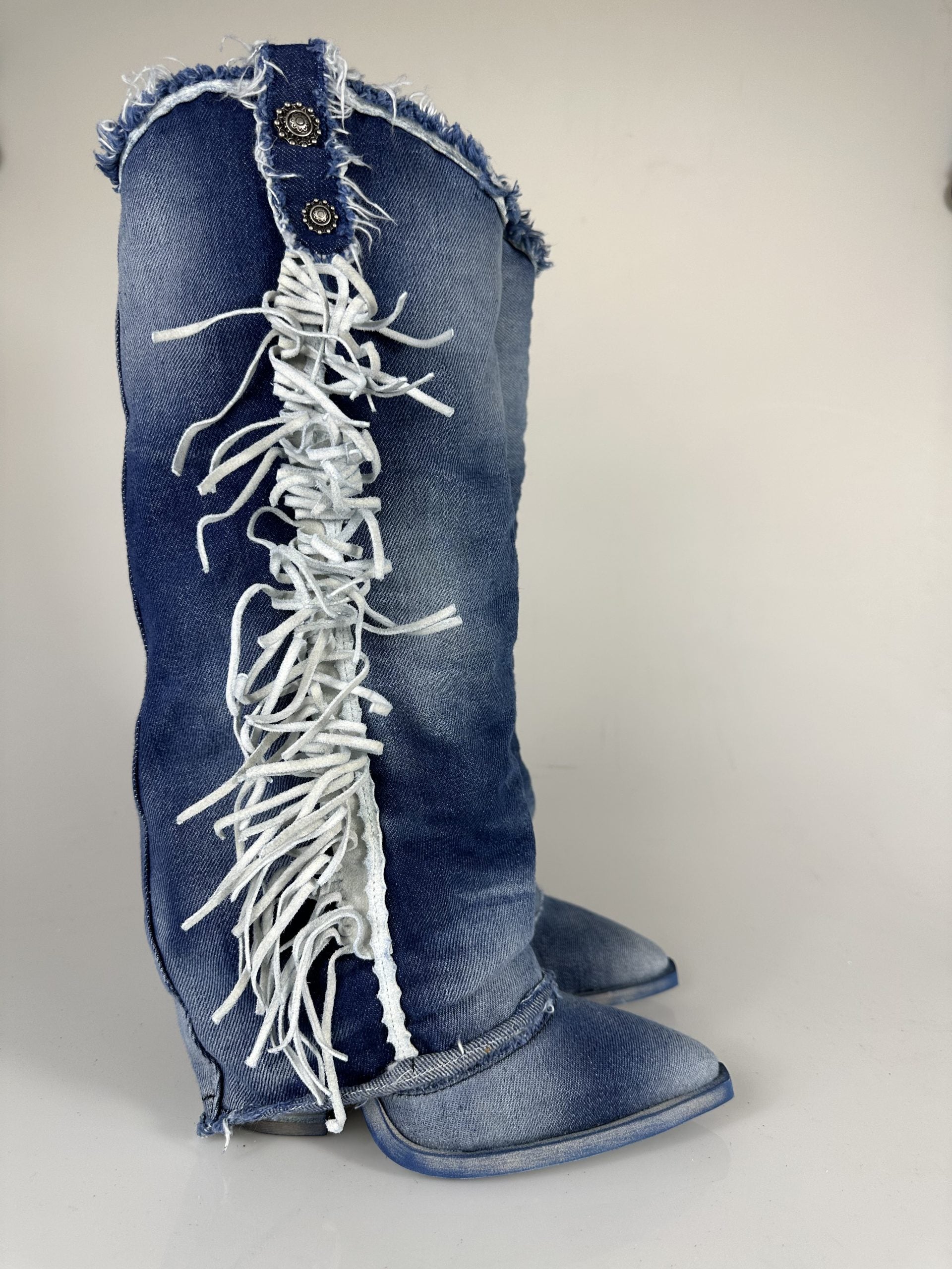 Euphoria jeans slavato limited edition