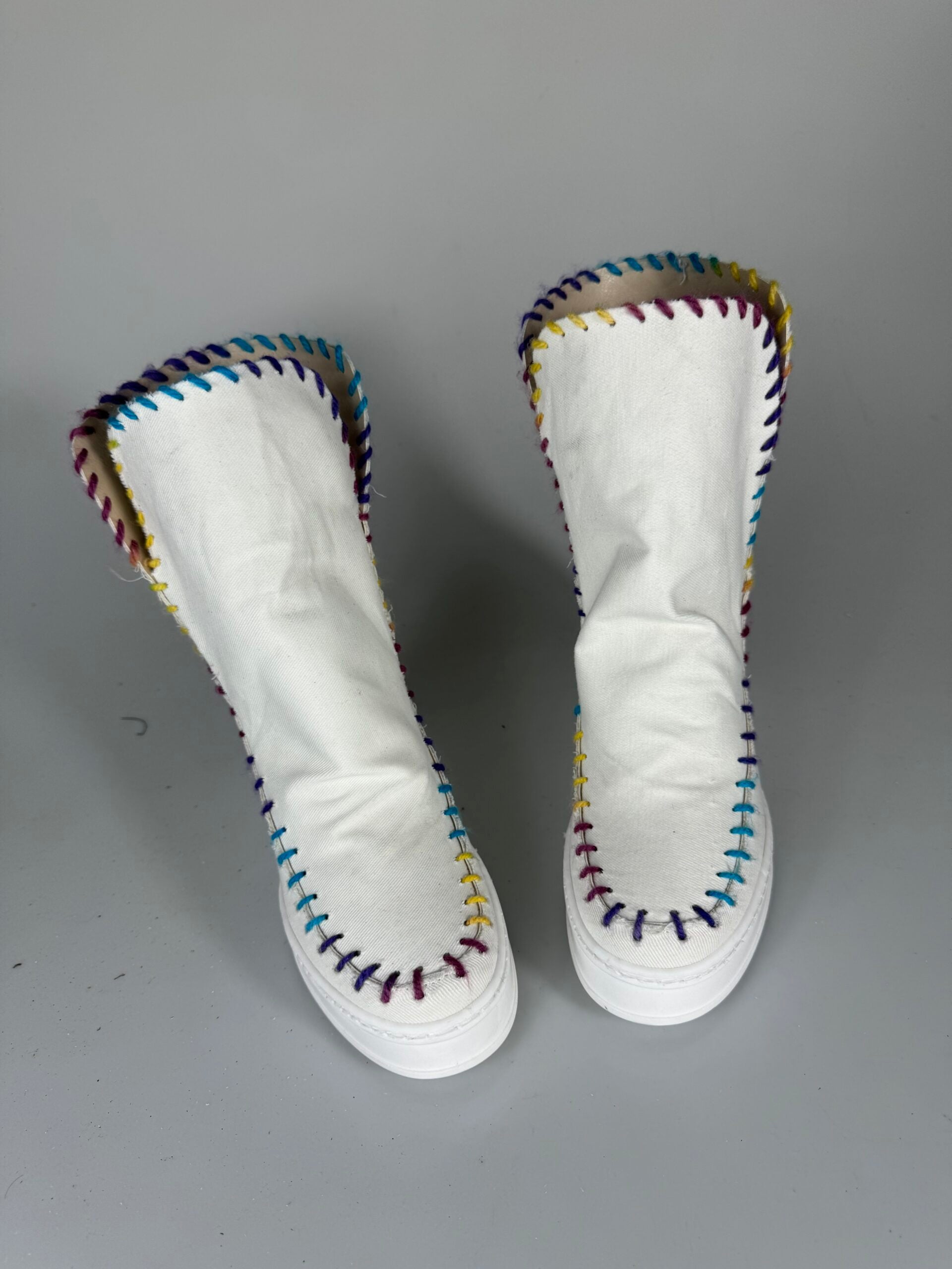 Louu canvas bianco rip mult.